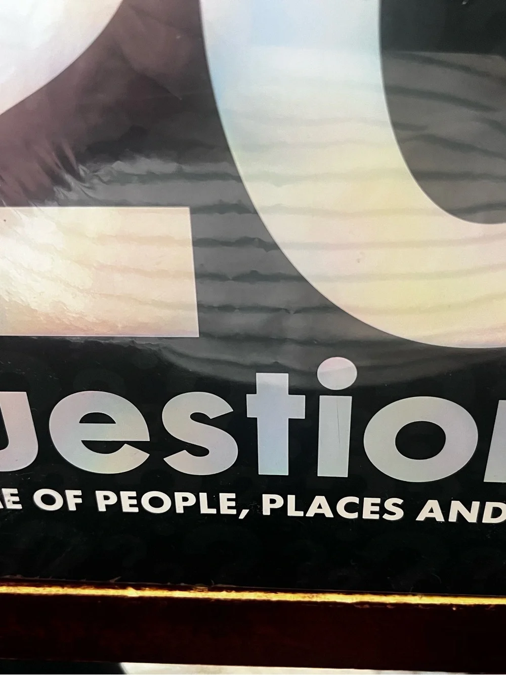 UNIVERSITY GAMES. “20 QUESTIONS” THE GAME OF PEOPLE, PLACES & THINGS